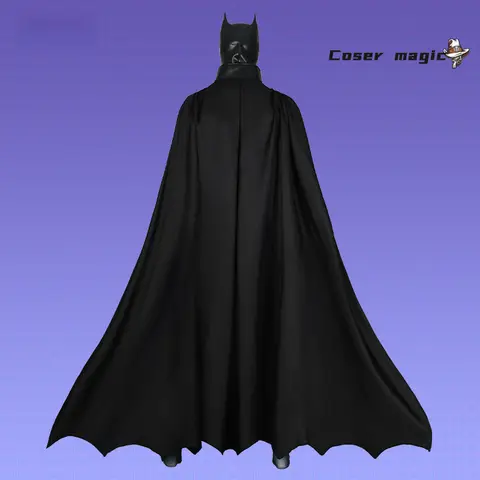 Anime Detective Comics Batman Cosplay Kostym Uniform Halloween Karneval Fest Jul Lekroll Kläder Kläder 10 best sales Batman Fantasy - №7