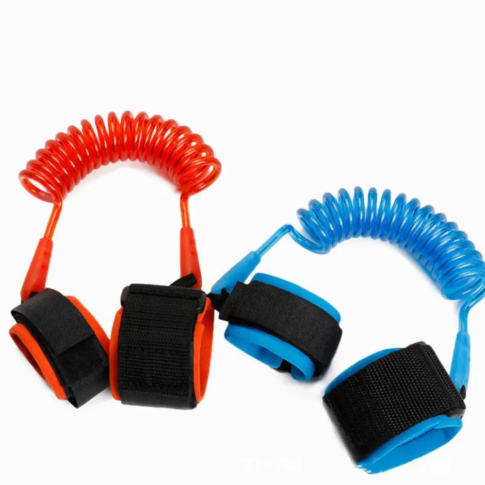 Correa para cochecito de bebé, accesorios de alambre de acero, cuerda de tracción para bebé, arnés para niños, banda de enlace de muñeca antipérdida, cinturón para andadores de bebé