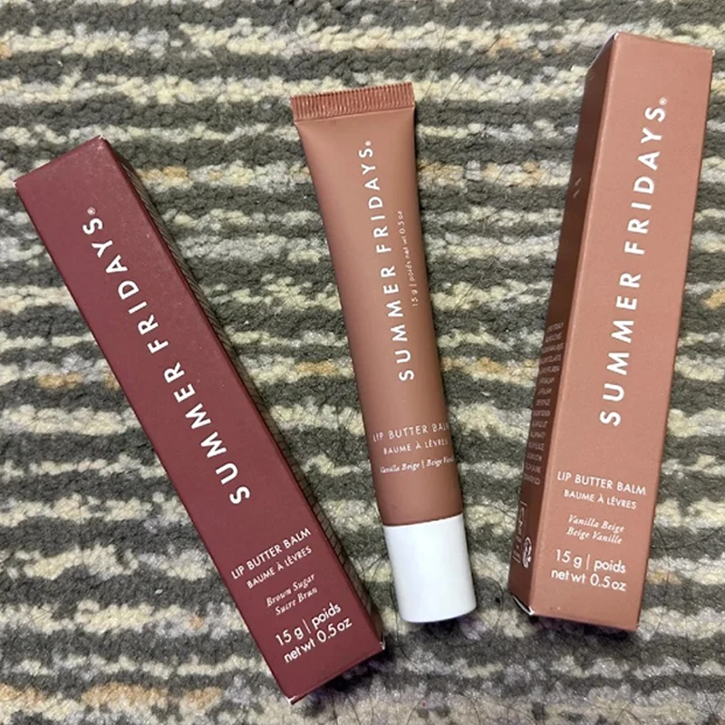 Nowy Letni Balsam do Ust Fridays Nawilżający Wygładzający Miękkie Usta Kosmetyki Gorąca Kakao Maki Różowy Cukier Wanilia Beżowy Makijaż Pielęgnacja Ust