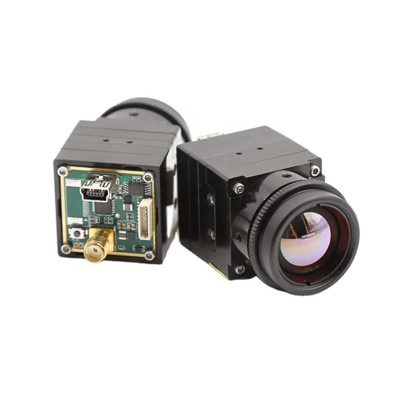 

High Resolution 640x512 Imaging Uncooled Thermal Night Vison Thermal Camera Core Module With Lens