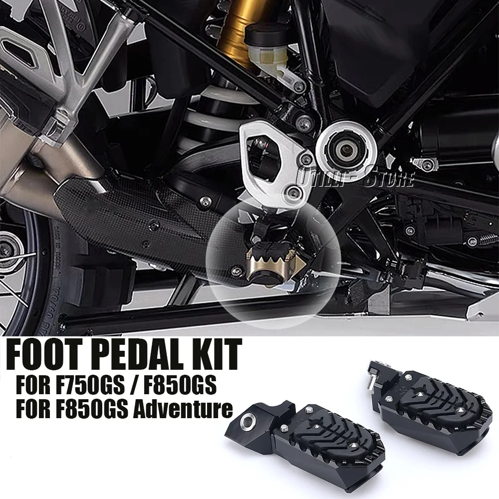 

New Front Footrest Foot Peg Motorcycle Rider Foot Rests Pedal For BMW F 750 GS F750GS F 850 GS ADVENTURE F850GS Adventure ADV