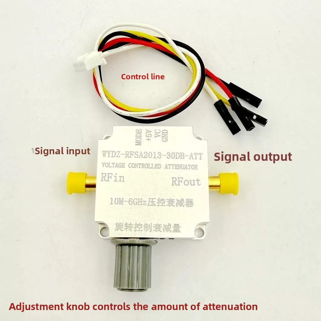 WYDZ-RFSA2013-30DB-ATT RF Attenuator 10MHz-6GHz Analog Voltage Controlled Attenuator with SMA Female Connector