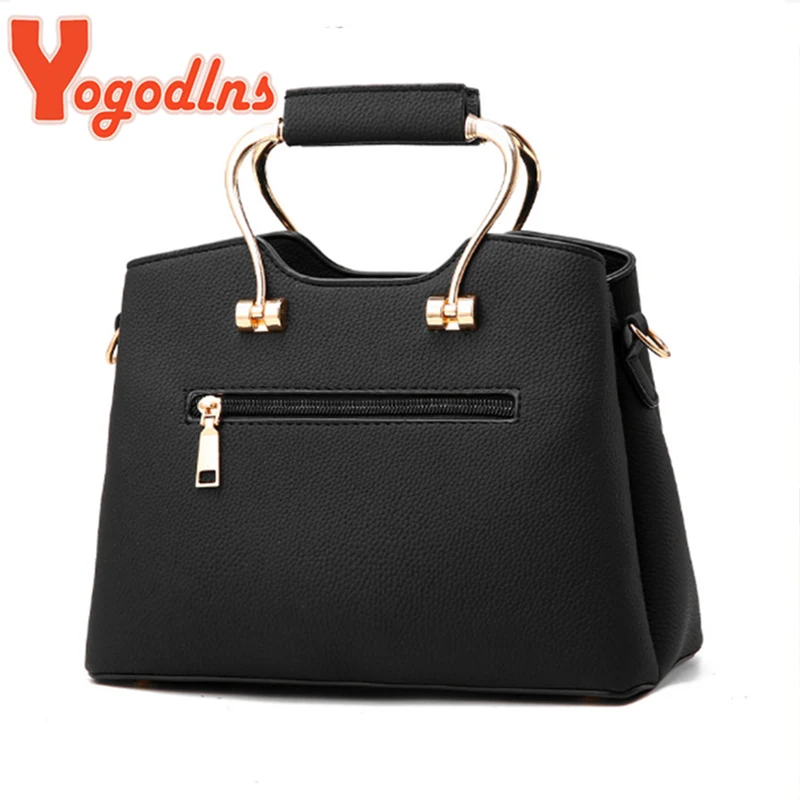 Yogodlns, bolso de lujo con colgante para mujer, bolso Shuolder con borlas de cuero PU, bolso con asa de diseñador, bolso de compras de marca para mamá