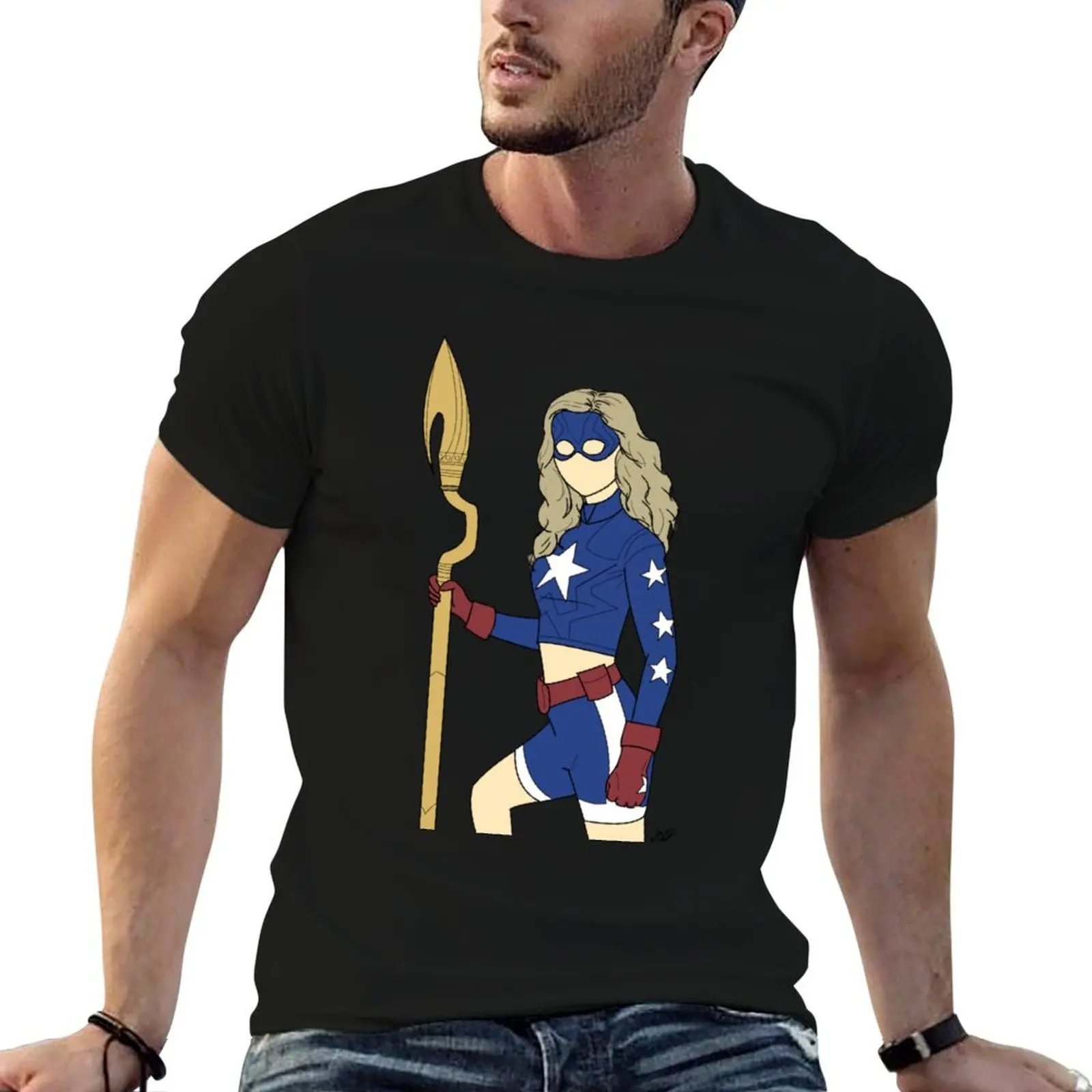

Stargirl Cartoon T-Shirt t shirts for man graphic vintage t shirts for man cotton soft T-Shirt