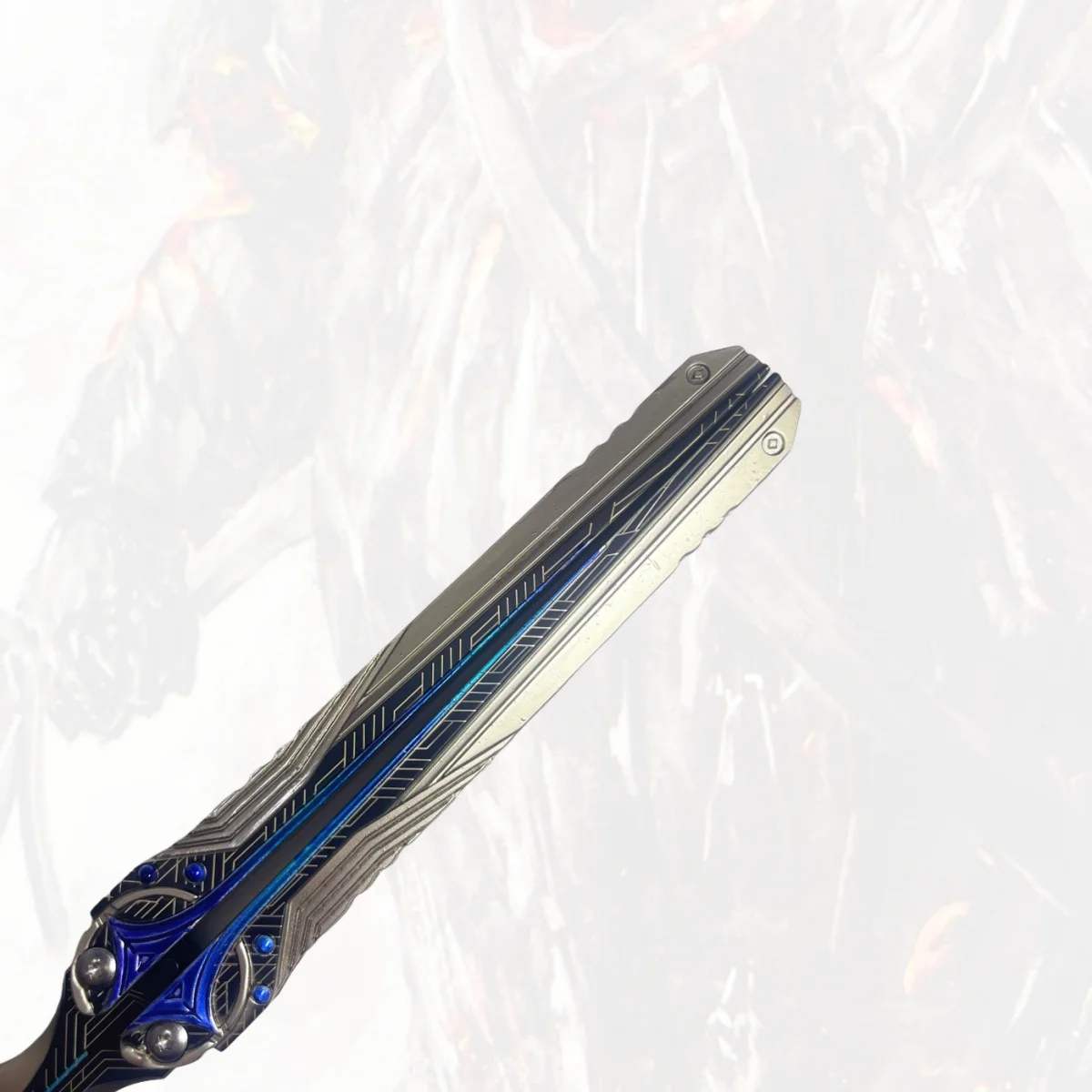 9.8 inch Delta Force Polaris Metalen Katana Zwaard Japanse Katana Originele Samurai Sabel Ninja Mes Cosplay Accessoires Prop Speelgoed