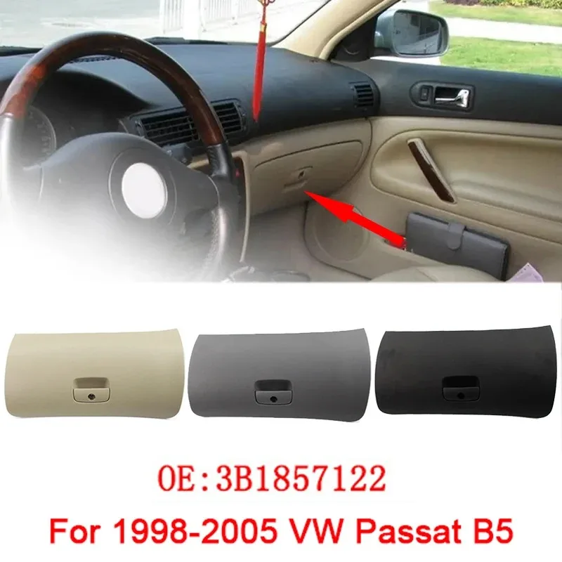 For 1998-2005 Volkswagen VW Passat B5 3B1857122 Car Console Glove Box Cover Dashboard Cabinet Storage Box Lid