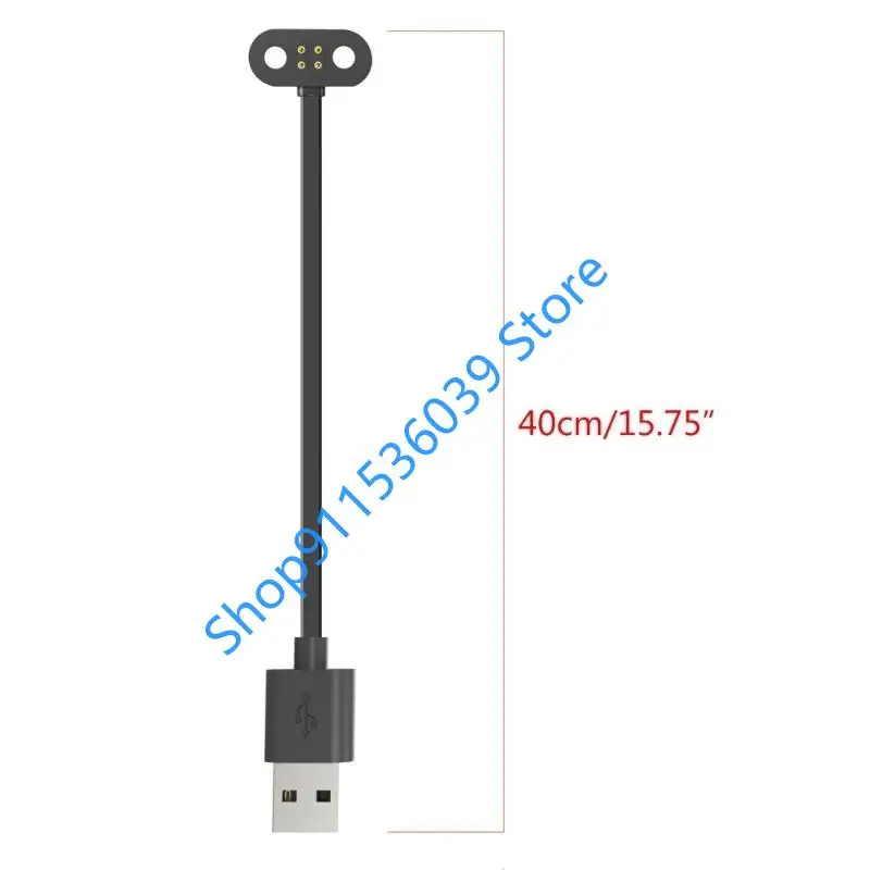 Cable adaptador de cargador de auriculares de repuesto, Cable de cargador USB de 5V, adaptador magnético usb c, carga para auriculares Mojawa Run Plus