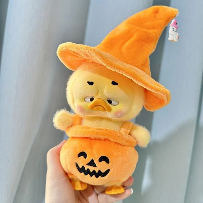 TK For upset duck Doll outfit Clothes Color Match Hoodies Dolls Accessories for Halloween Cute Decoration