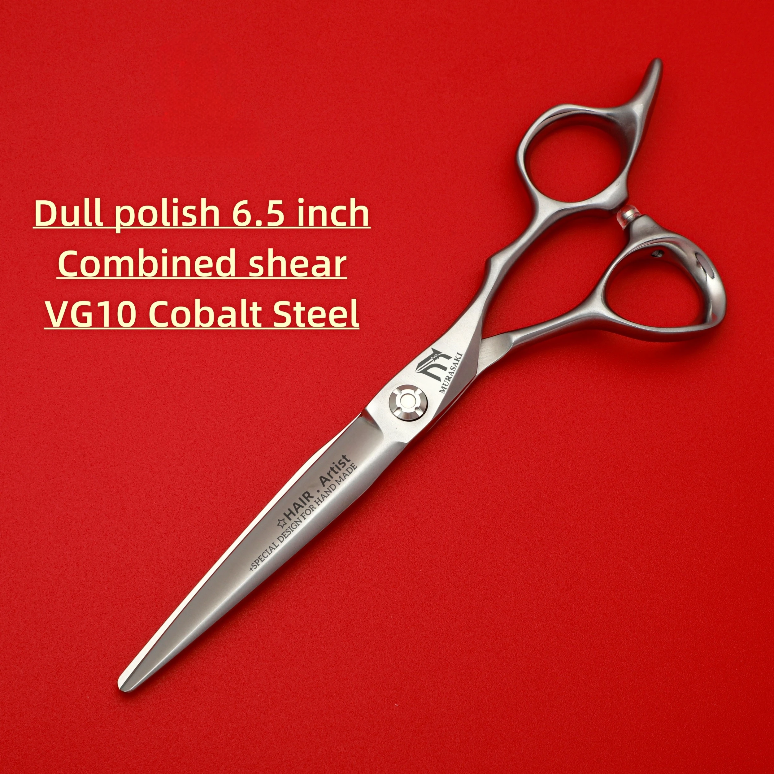 Professionelle Friseurschere, Haarschneidemaschine aus 440C-Stahl, Effilierschere, Set von 6,0-6,5-6,8 Zoll, Friseursalon-Zubehör – Detail 13