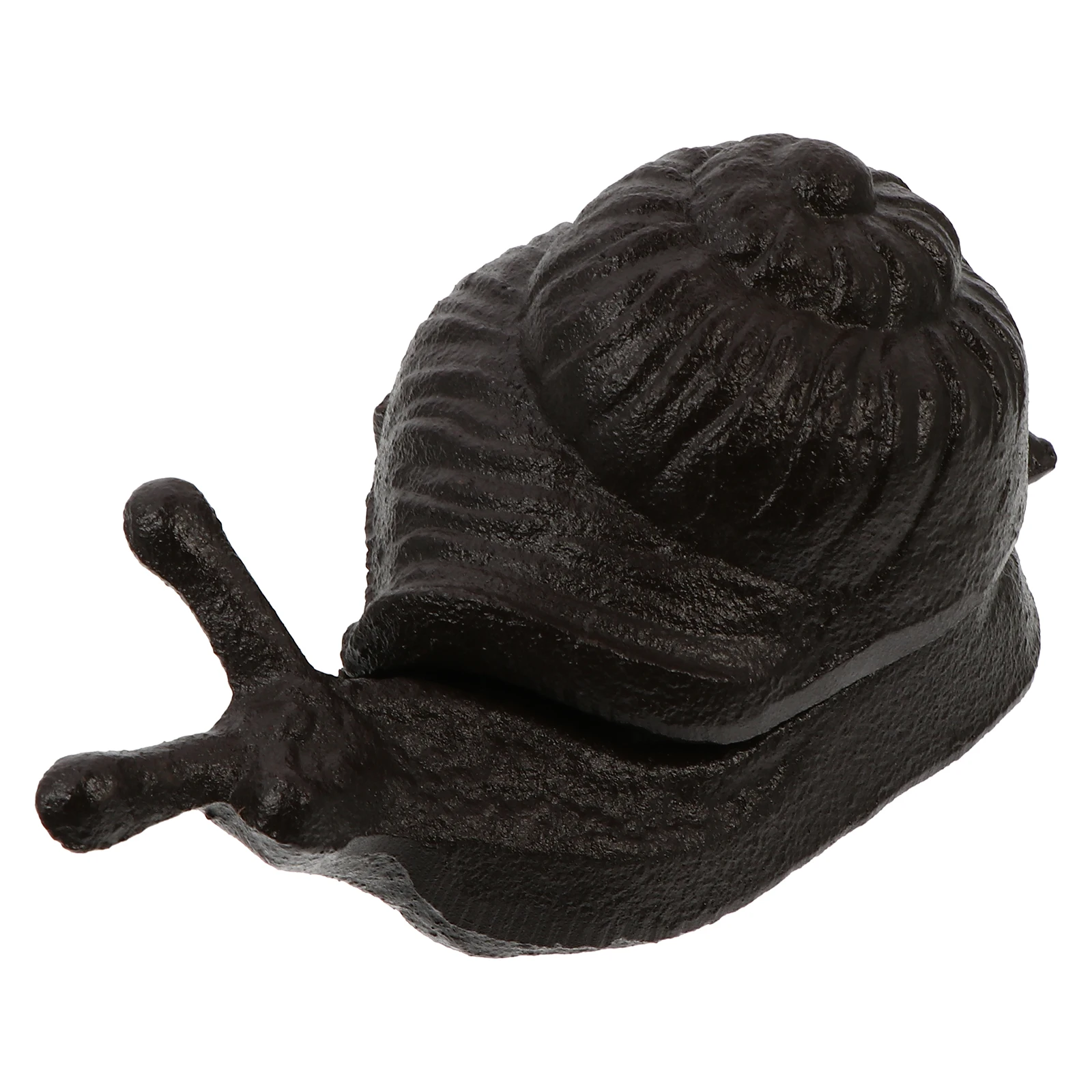 

Snail Key Box Hidden Figure Decorative Cast Iron Material Outdoor Garden Yard Stone Storage Case Vintage Holder