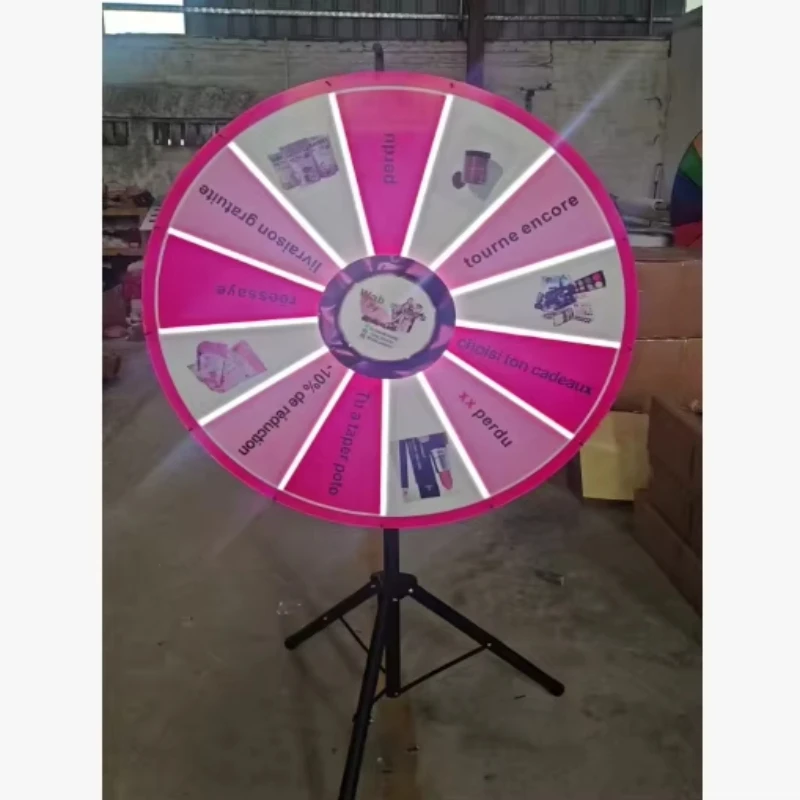 

Светоизлучающий диод большого размера, кронштейн Lucky Wheel, продвижение торгового шоу, Lucky Wheel