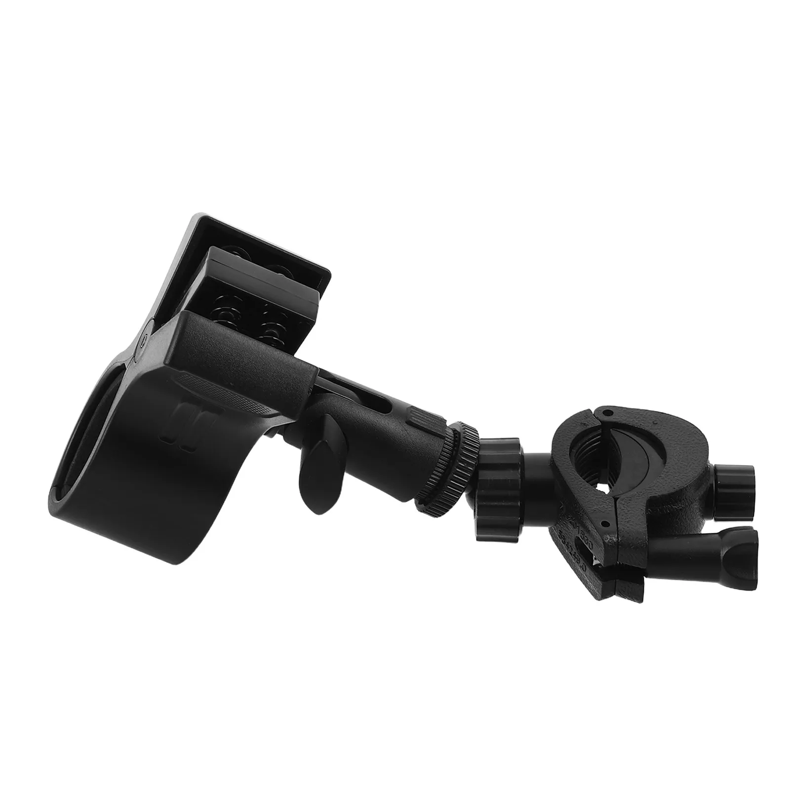 Professional Clamp-on Mic Stand Adapter for 35-65Mm Mics Fits 10-25Mm Rods Enhanced Stability Desktop Table Mic Clamp Live