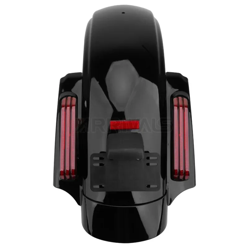 Motorfiets LED CVO Stijl Achterspatbord Systeem Uitbreiding Fascia Set Voor Harley Touring Electra Glide 14-20 Road street Glide FLHR