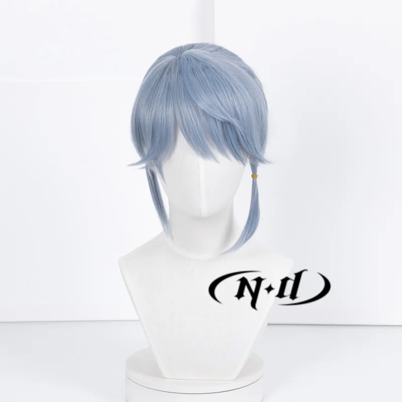 Parrucche cosplay ND Prigioniero ID V Gioco Cos Luca Balsa Parrucche per capelli cicala invernale per feste a tema in costume Sintetico resistente al calore