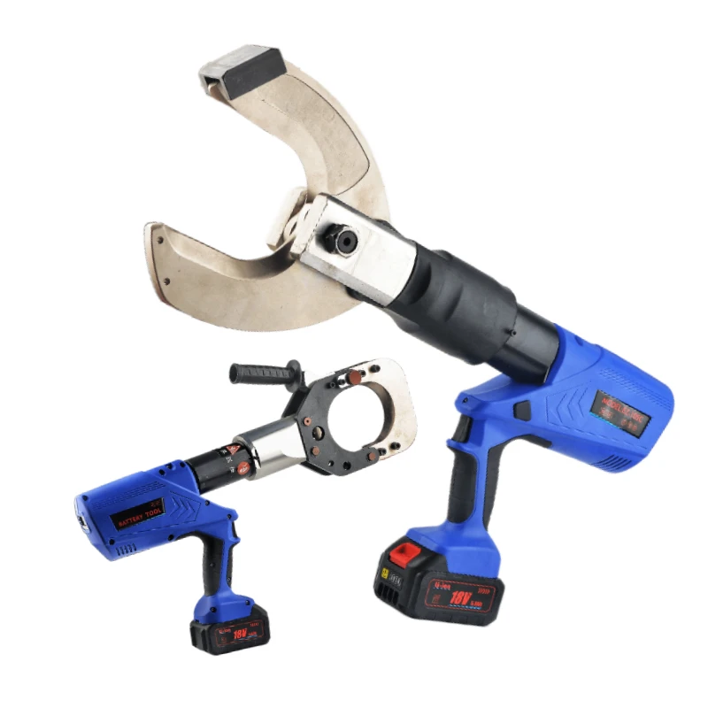 Best Cutting Tool EZ-105C Hydraulic Battery powered C Head Wire Cable Cutter Electric Cordless Armoured Shears Machine