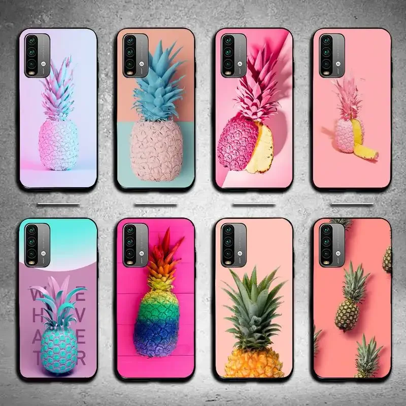 Pink pineapple  Phone Case For Samsung Galaxy A02 A12 A13 A22 A32 A41 A51 A53 A71 A73 Shell