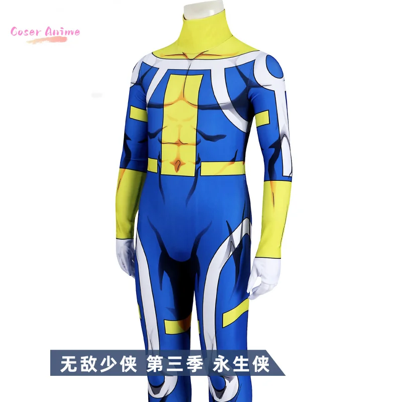 Invencível o imortal cosplay traje uniforme halloween carnaval festa de natal jogar papel roupas