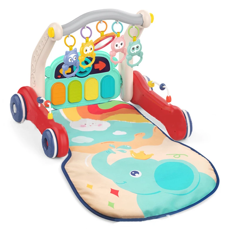 

# Hot Sales Infant 2 In 1 Multi-function Pedal Piano Fitness Baby Walker Early Education Educational Toy Pedal Piano Game
