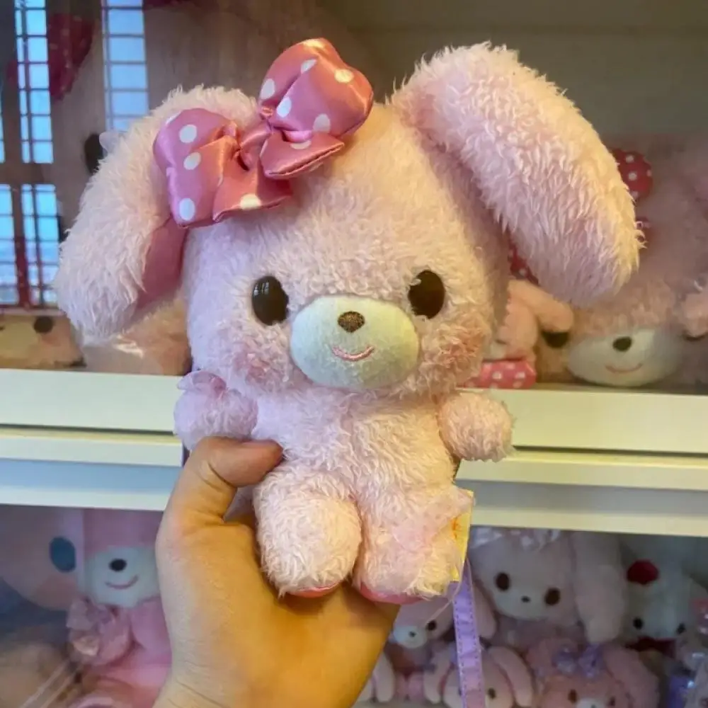 

Kawaii Sanrio Pink BONBONRIBBON плюшевая сумка для куклы милая сумка через плечо для девочек модное украшение плюшевые игрушки подарок на день рождения
