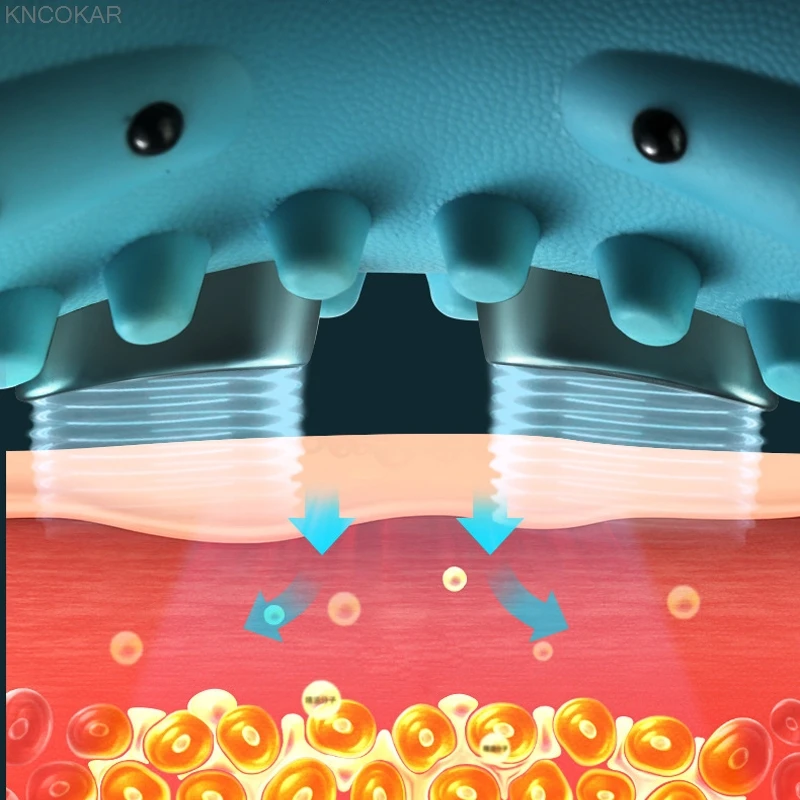 وسادة تدليك محمولة لنقطة الوخز للرأس والرقبة، مدلك الجر لإصلاح العمود الفقري العنقي للبالغين