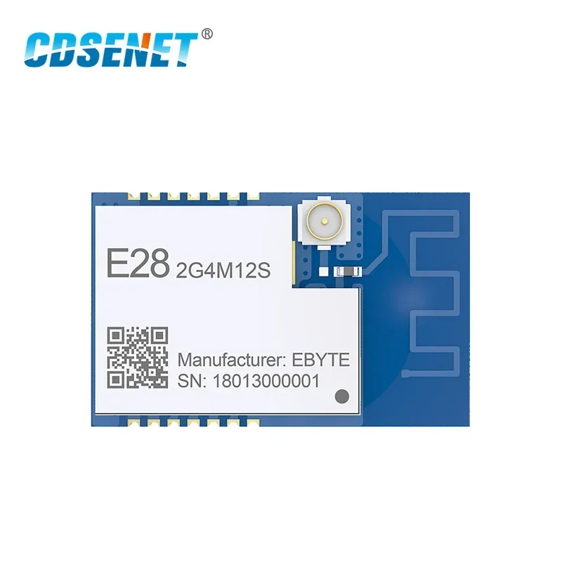 Imagem -02 - Transceptor sem Fio Lora Dente Azul Módulo 24 Ghz E282g4m12s Spi Longo Alcance Receptor Transmissor Ble rf 10 Pcs Lot Sx1281