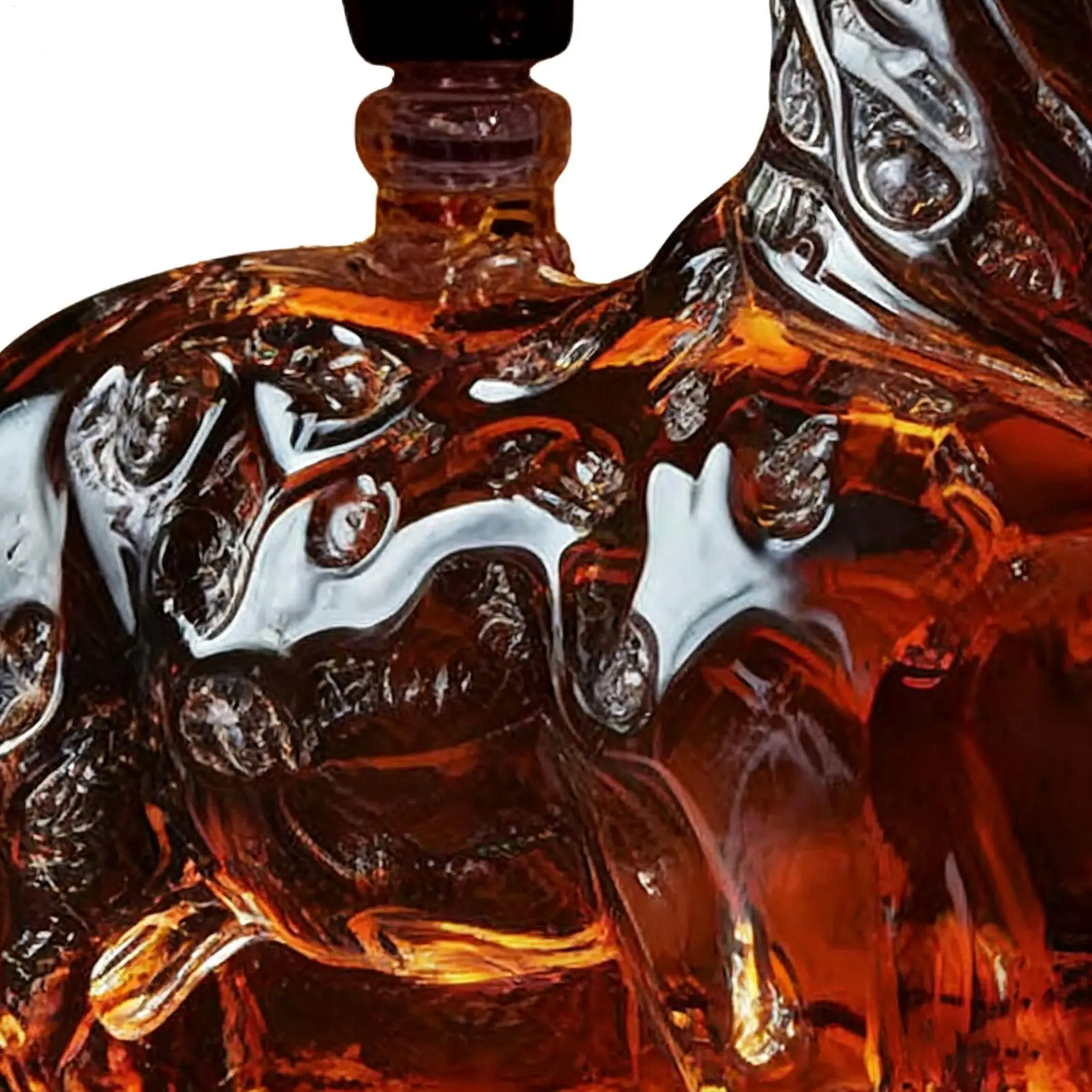 

Alcohol Bottles 120ml Deer Container Reindeer Whiskey Bottle Liquor Decanters For Men Christmas Birthday Party Bourbon Brandy
