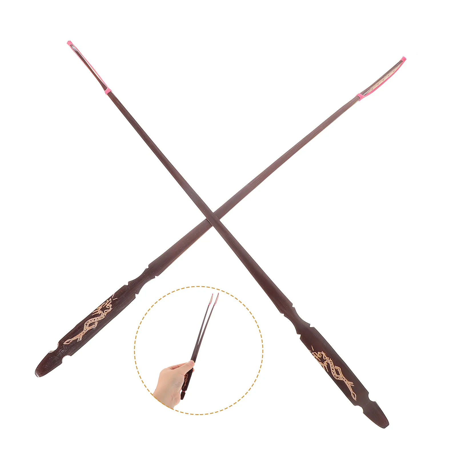 

1Pair Bamboo Dulcimer Mallets Stick Yangqin Professional Design Durable Dulcimer Parts Accessories Yangqin Accessory
