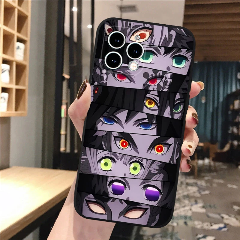 

Phone Case Carcasa Funda For iPhone 17 Pro Max 17 Air 16 15 14 13 Pro Max 15 16 Pro 15Plus Anime Tanjiro Demon Slayer