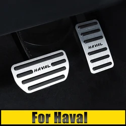 For Great Wall Haval H6 F7 F7x H4 F5 M6 Coupe 2011-2019 2020 Car Accelerator Pedal Cover Gas Fuel Brake Non-Slip Pad