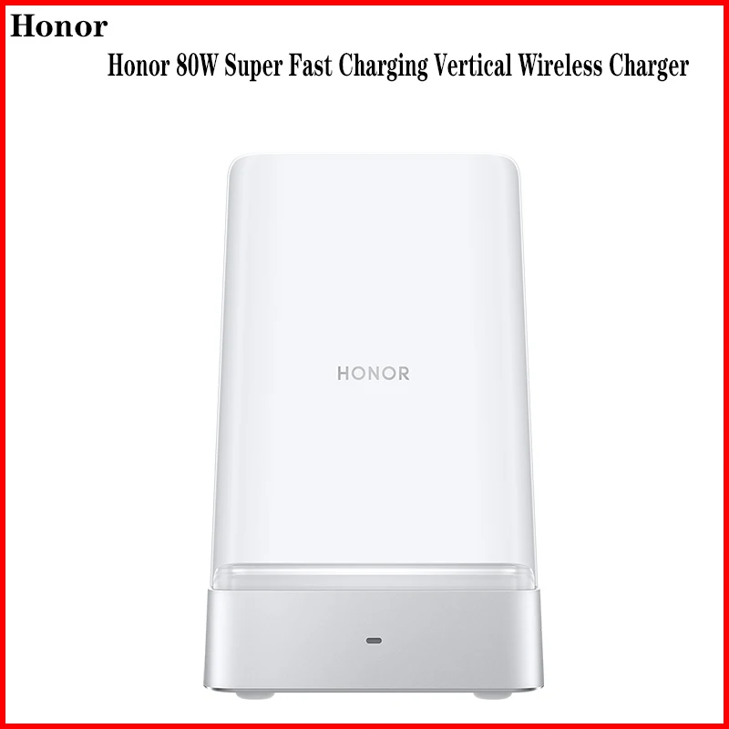 Original Authentic For Honor 80W Super Fast Charging Vertical Wireless Charger For Honor Magic 7 6 200 100 Pro V3 Vs3 phone