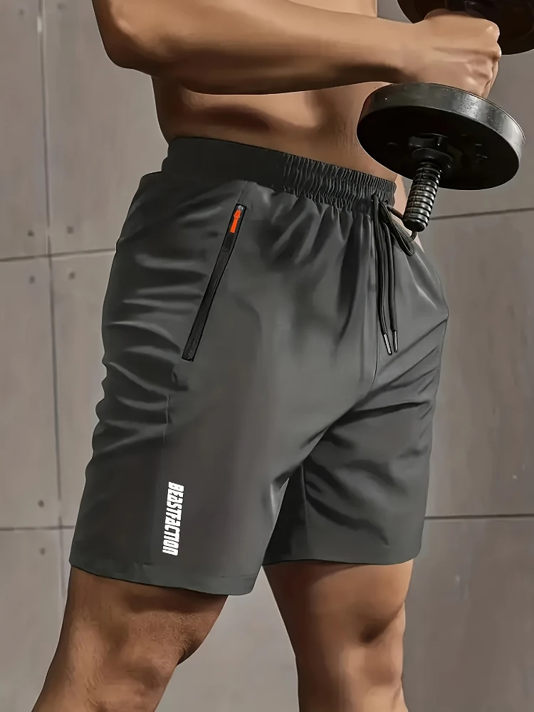 Summer New Men'S Athletic Shorts for Gym Workouts  Quick-Drying Lightweight Shorts for Basketball And Running Featuring an Elast