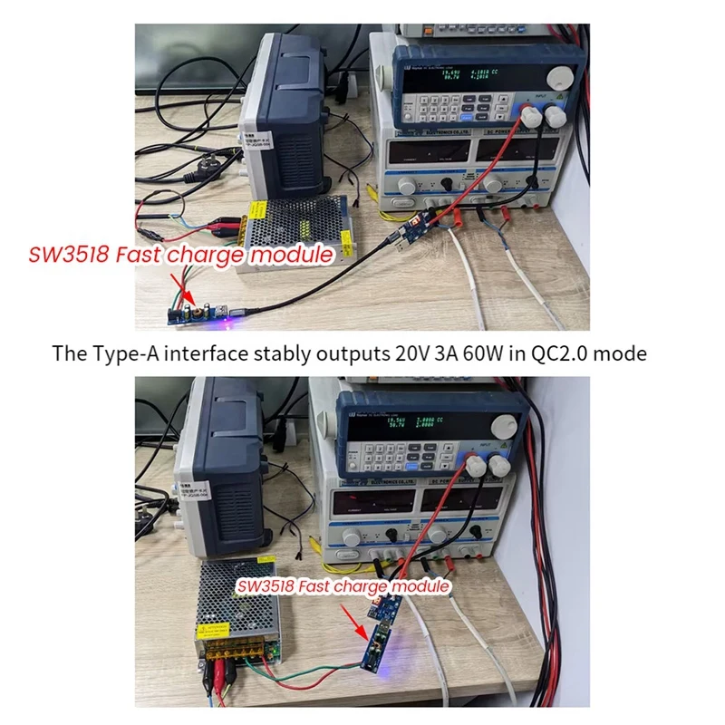 Для QC4.03.0 Huawei Scpfcp Apple Pd флэш-зарядка Vooc модуль Android SW3518 Протокольный модуль быстрой зарядки сотового телефона прочный