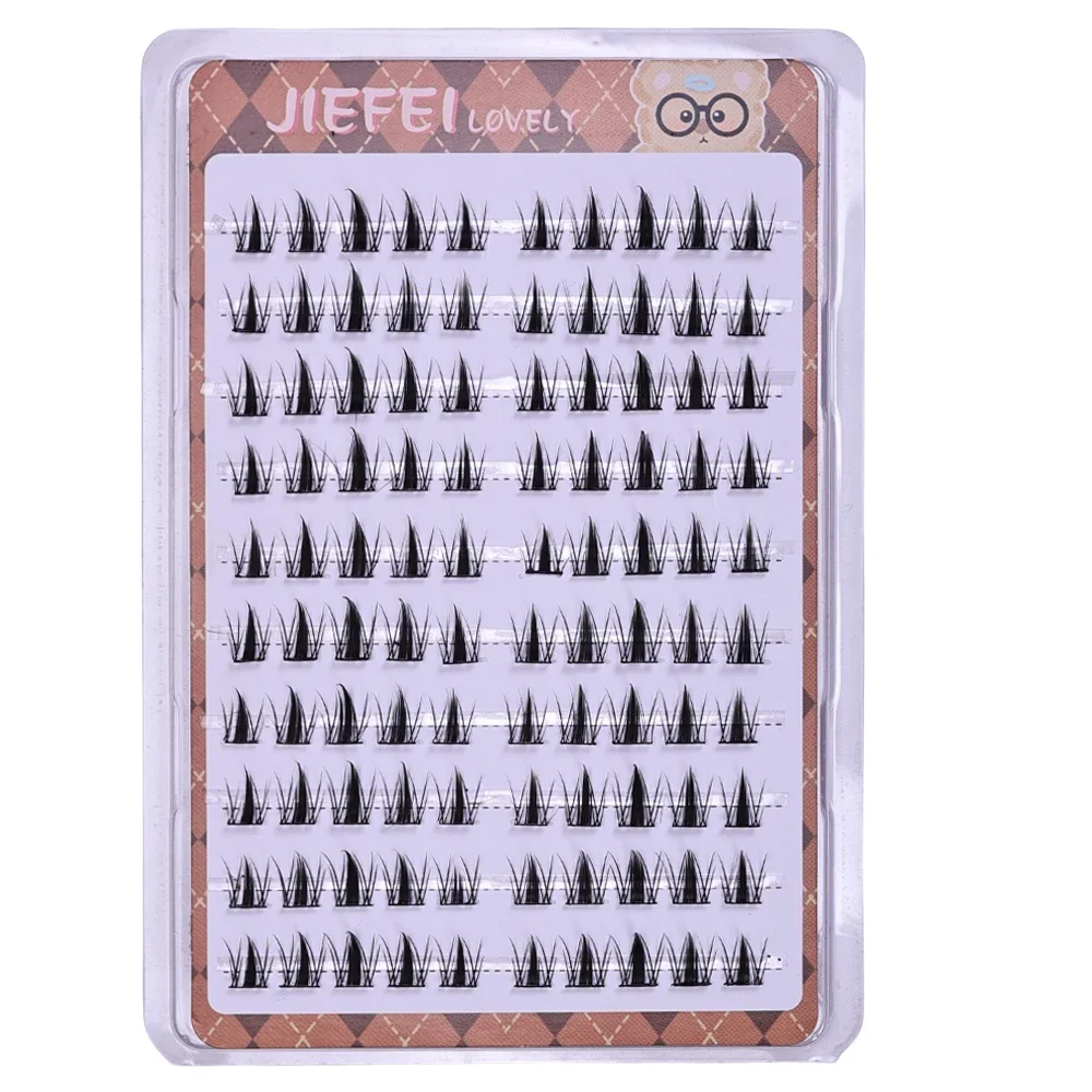 Glue-Free Cluster Lashes for Natural Look