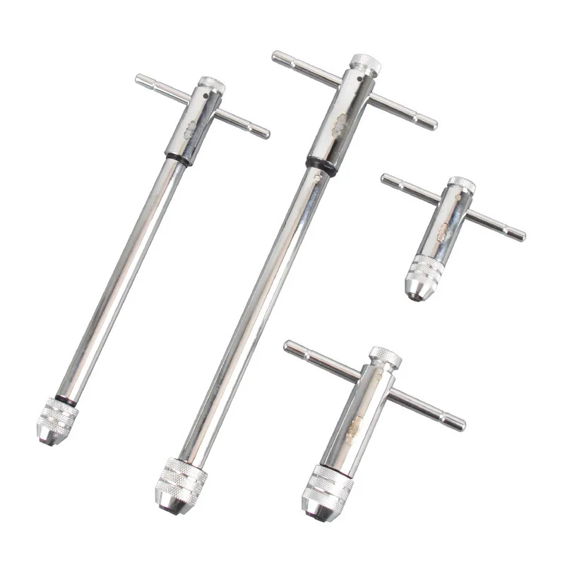 For metric M3-8/M5-12 thread tapping tap, ratchet,T-type ratchet tap, wrench
