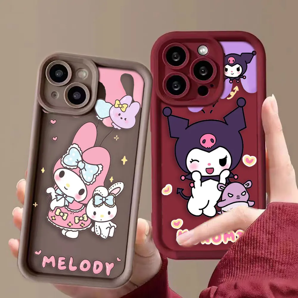 Cute Hello Kitty Kuromi Melody Phone Case For Honor 8X 9X X9 20 50 90 Y7A Y9 MAGIC 5 NOVA Y70 Y7OS 9 SE PRO 5G Case Funda Shell