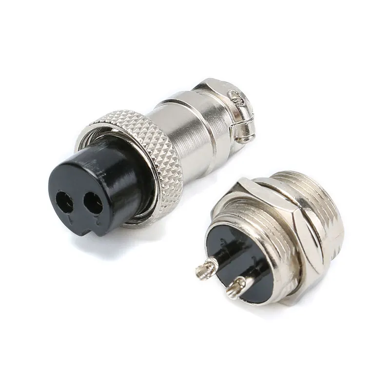 GX12 GX16 Aviation Connector 2 3 4 5 6 7 8 9 10 Pin Connector Male Female Butting Wire Cable Circular Aviation Socket Plug