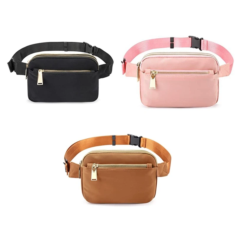 Fanny Packs dla kobiet Modna torba na talię Torby podróżne typu Crossbody Torba na telefon klatce piersiowej