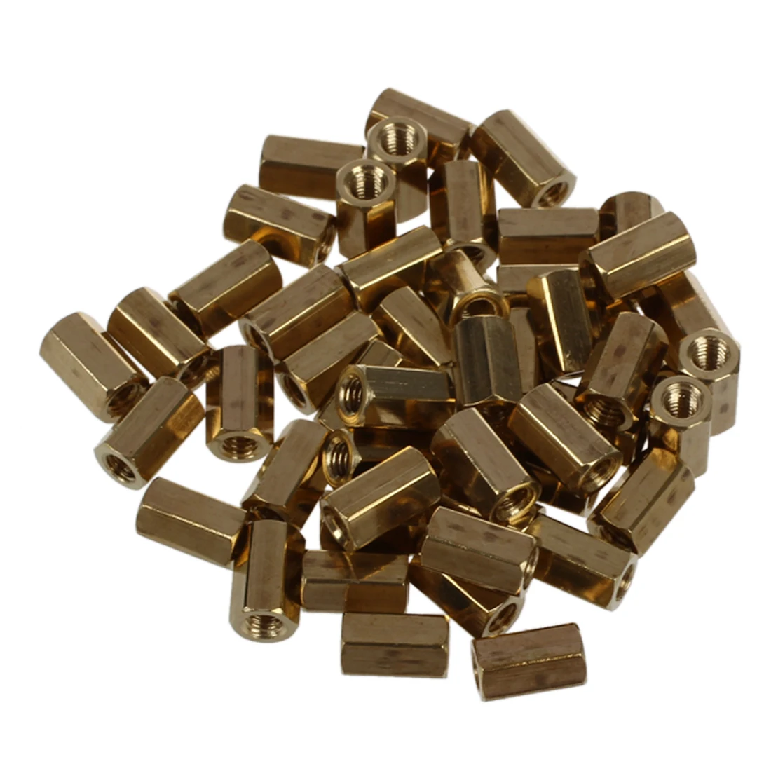 50 Pcs Metal Hex M3 Female Screw PCB Standoff Spacers 8mm Body