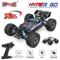 MJX Mjx Hyper Go RC Car 16207 16208 16209 16210 1/16 Brushless RC Car 2.4G Remote Control 4WD 65KMH High-Speed Off-Road Trucks