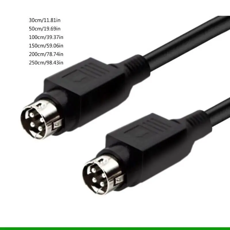 U55C 4Pin Male Connectors Cable for R1700BTR1600TIII Speaker Shielded 4Pin Male Cable Excellent Transmission Wire