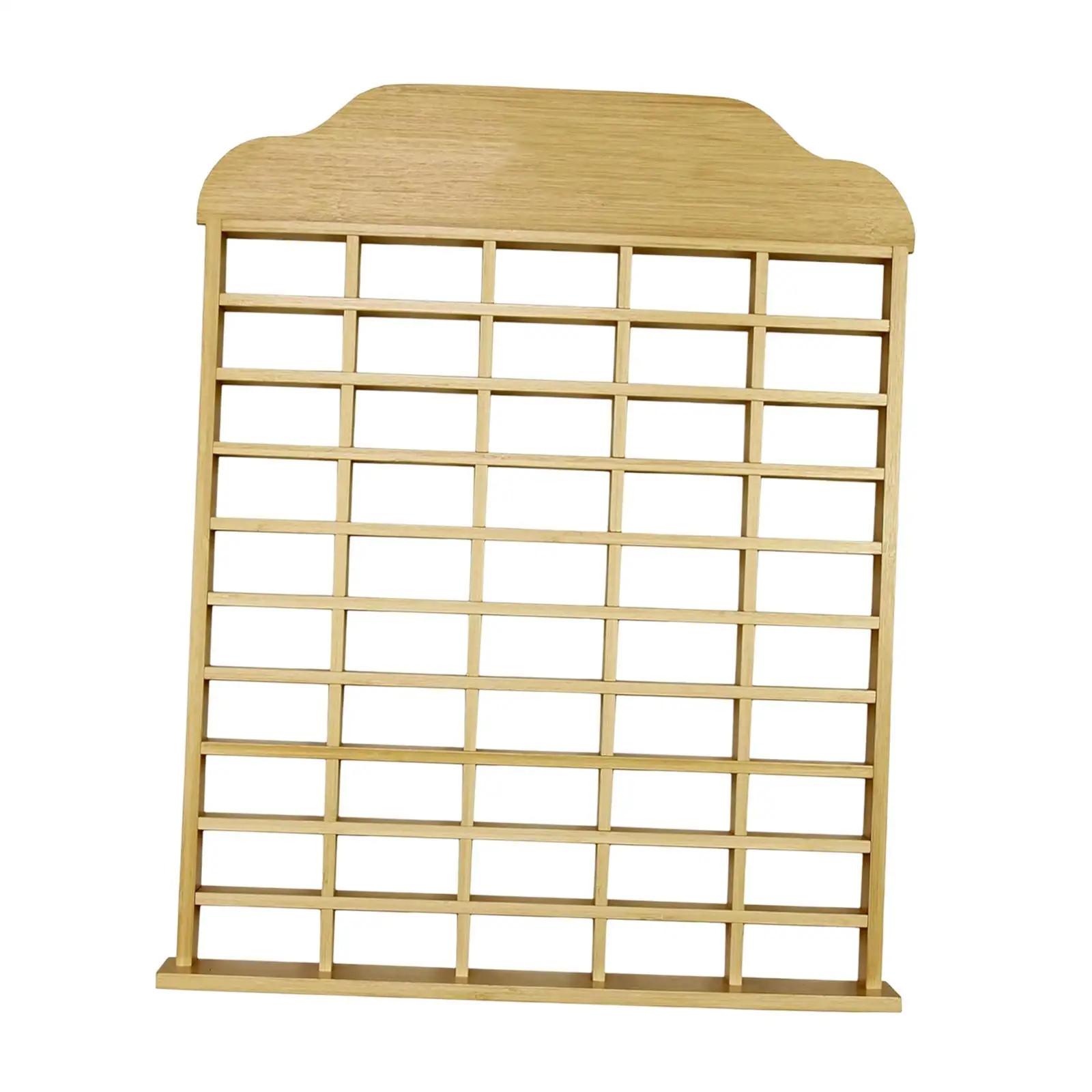 

Органайзер-витрина для игрушечных автомобилей в масштабе 1/64, идеальный подарок, украшение, экономия места, деревянные настенные 50 сеток для офиса