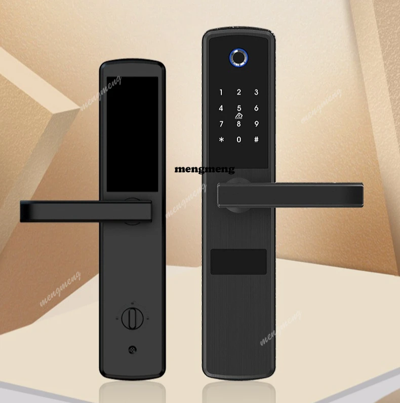 Fingerprint lock Household smart lock Anti-theft door 304 stainless steel apartment rental house password lock