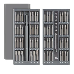 Juego de destornilladores de precisión magnéticos 25/63 en 1, herramientas profesionales de reparación para teléfono, PC, Electrónica, ordenador con brocas hexagonales Torx