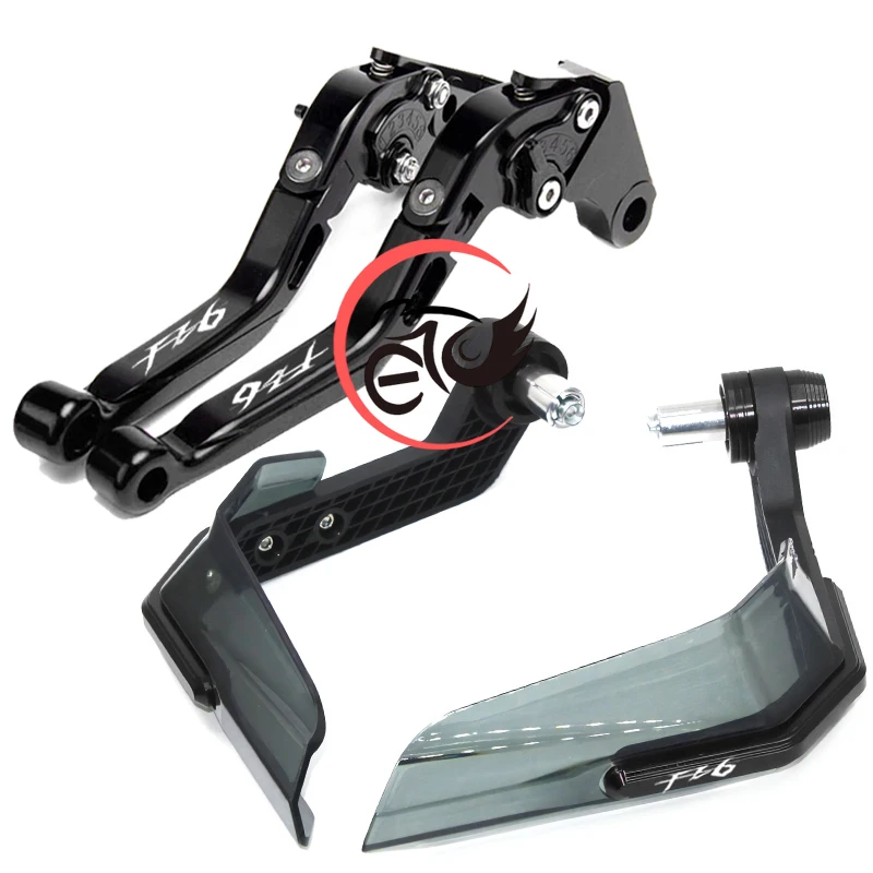 

For Yamaha FZ6 FAZER 600/S/N/NA/NS FZ6N FZ6S FZ600 2004-2010 Adjustable Motorcycle Brake Clutch Lever Windshield Guard Protector