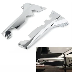 2PCS Motorbike Fairing Right Left Lower Rear Frame Covers For Honda Goldwing GL 1800 Chrome Decorate Covers GL1800 2001-2011