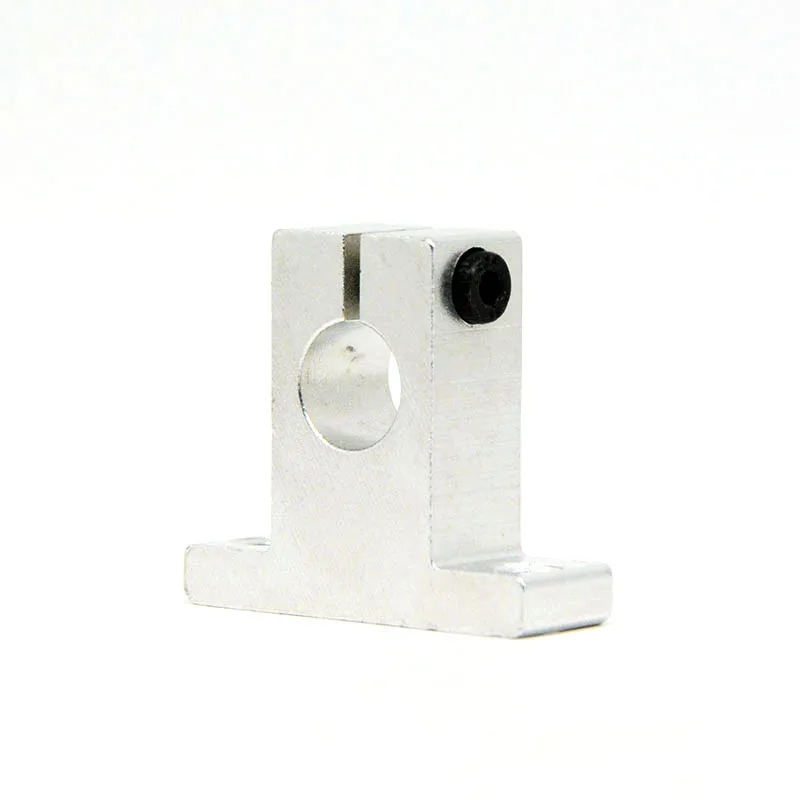 1pc Linear Optical Axis SK Vertical Support Aluminum Alloy Bearing Frame Polished Rod Holder SK 8mm To 60mm
