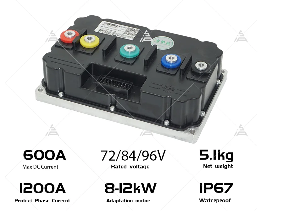 Cheap FarDriver ND961200 BLDC 600A 8-12kW High Power Electric Motorcycle Controller With Regenerative Braking