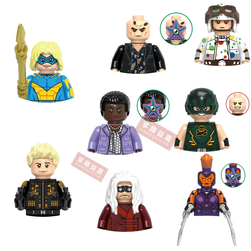 Mini action toy figures Building Blocks Suicide Squad Movies dolls Educational assemble Toys Gifts For Children Mongul G0106
