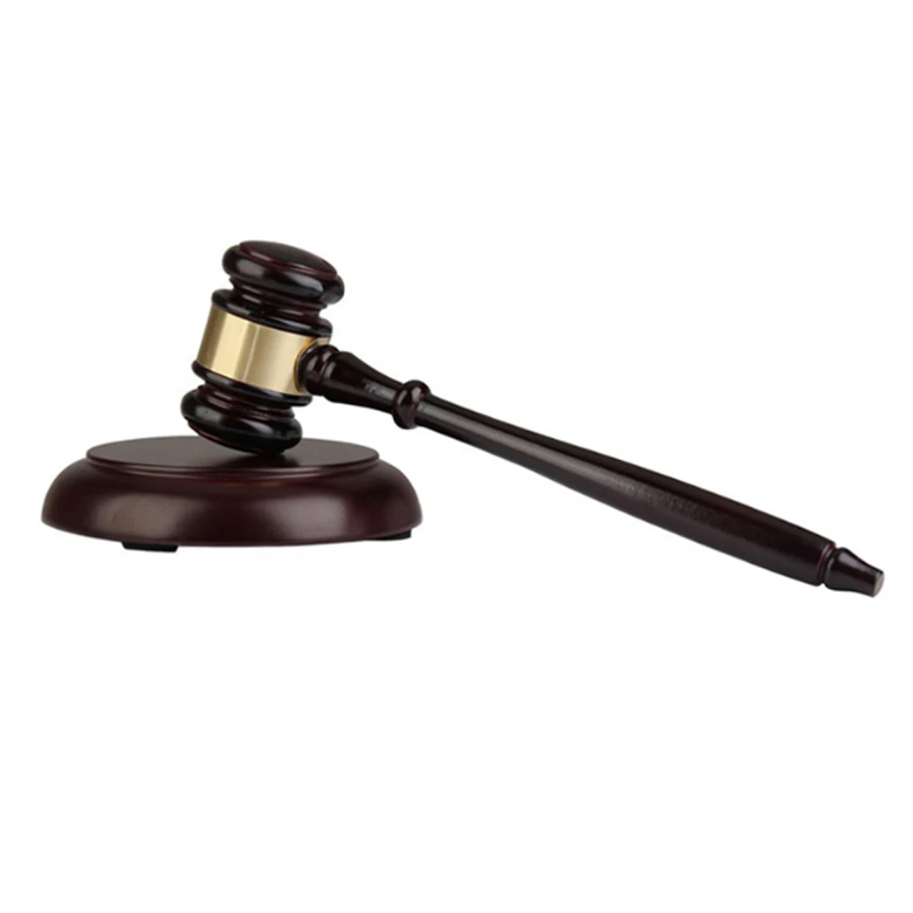 

Lawyer Judge Wood Hammer Justice Hammers Reusable Gavel Auction Sale