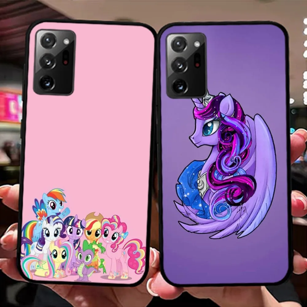 M-My L-Little P-Pony Phone Case For Samsung Note 8 9 10 20 pro plus lite M 10 11 20 30 21 31 51 A 21 22 42 02 03